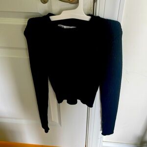 Zara cropped sweater